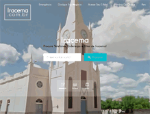 Tablet Screenshot of iracema.com.br